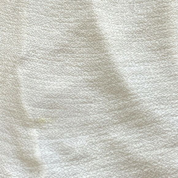 Madewell White Linen Blend Tie Waist Cropped Blouse Medium - Picture 5 of 9